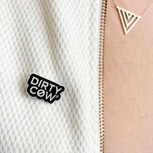 DIE CUT PIN BADGE