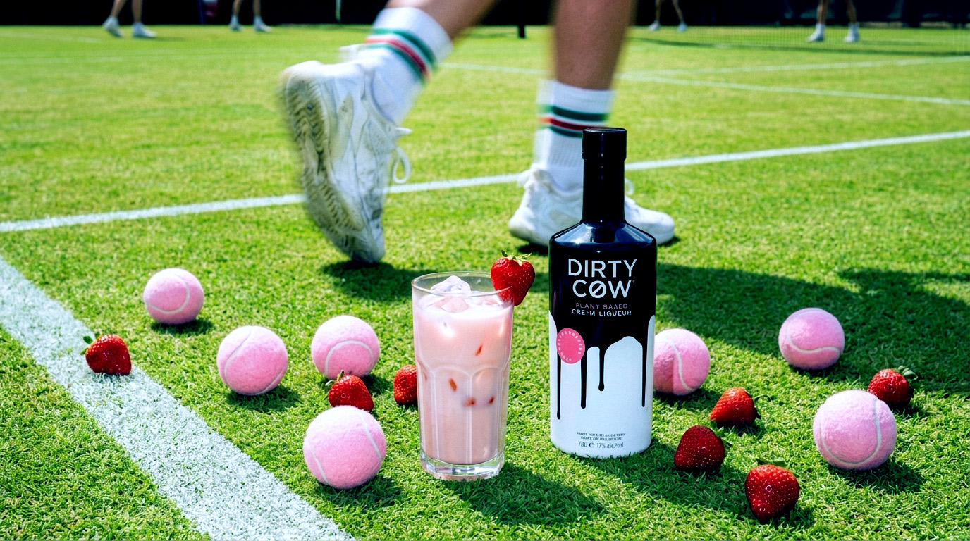 Strawberries & Cre*m &mdash; the grass-court box